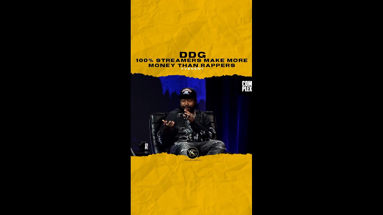@ddg 100% streamers make more money than rappers