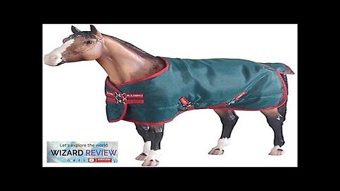 Breyer Traditional Rambo Blanket Green/Red (1:9 Scale) Review