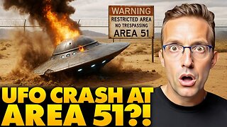 Area 51 on Total Military LOCKDOWN After 'Object' Crashes into Top Secret Base | LEAKED Audio...