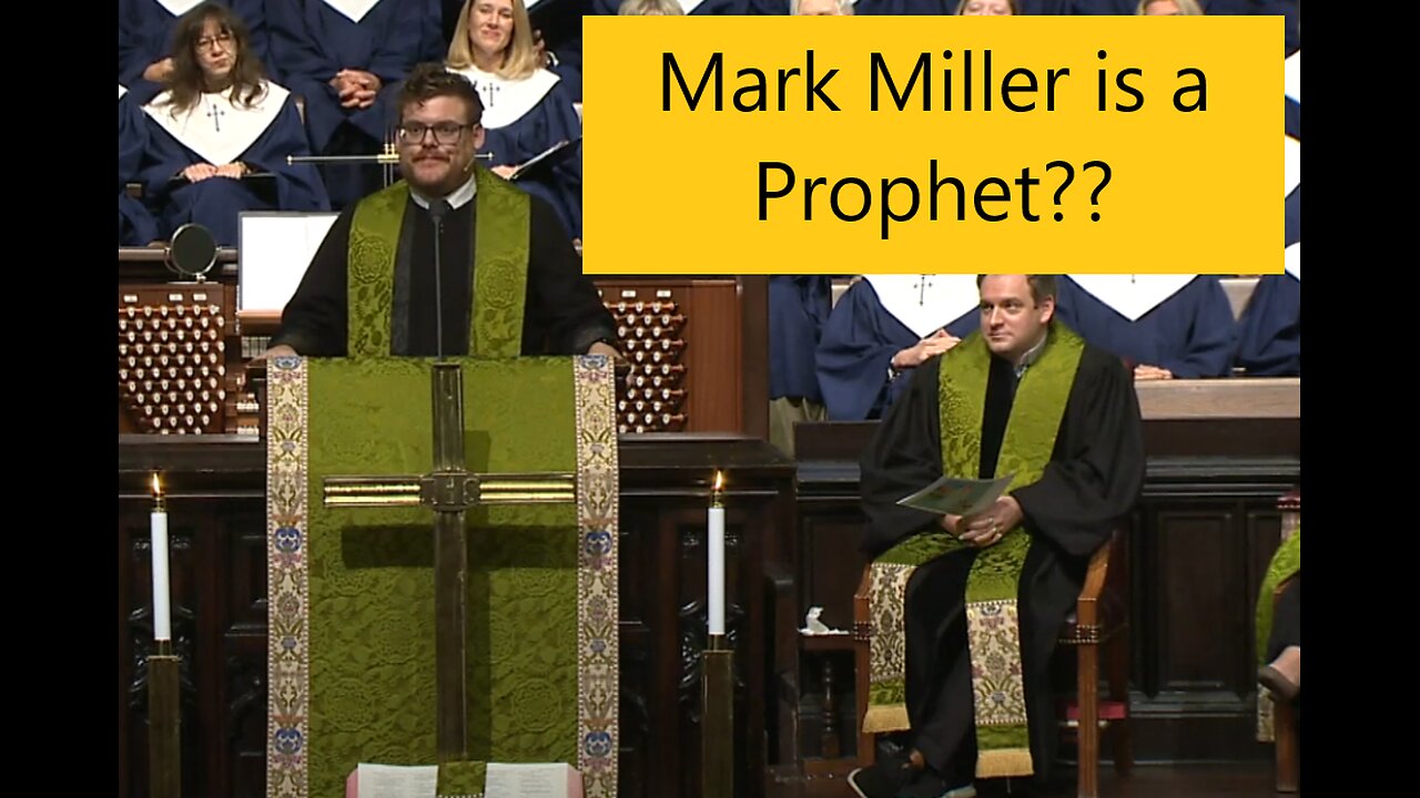 UMC Pastor Declares Mark Miller a Prophet?-First United Methodist Church Dallas @fumcdallas ​