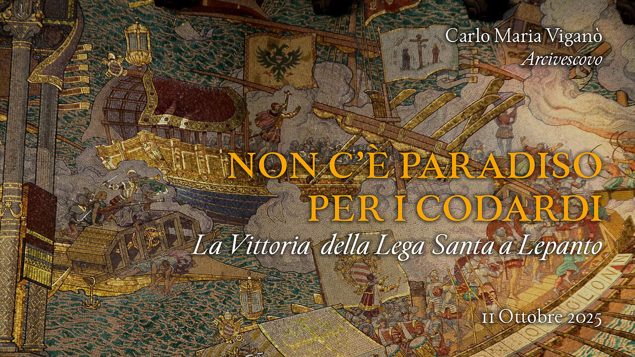 NON C’È PARADISO PER I CODARDI! - La Vittoria della Lega Santa a Lepanto