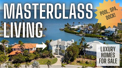 MASTERCLASS ISLAND HOME with POOL | Sanibel Island Homes | Luxury Homes in Southwest Florida