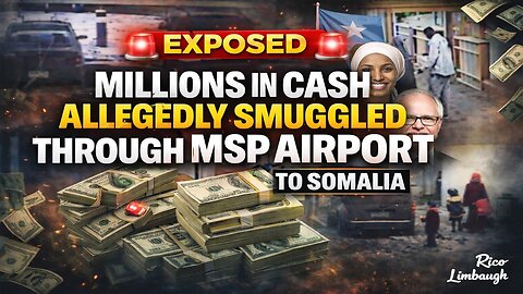 🚨 EXPOSED: Millions in Cash Allegedly Smuggled Through MSP Airport — Where Did It Go? 💰🧳