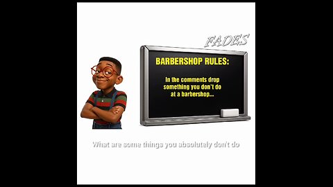 Barbershop Rules
