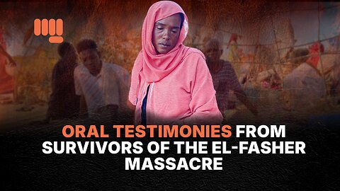 TESTIMONIES FROM SURVIVORS OF THE EL-FASHER MASSACRE