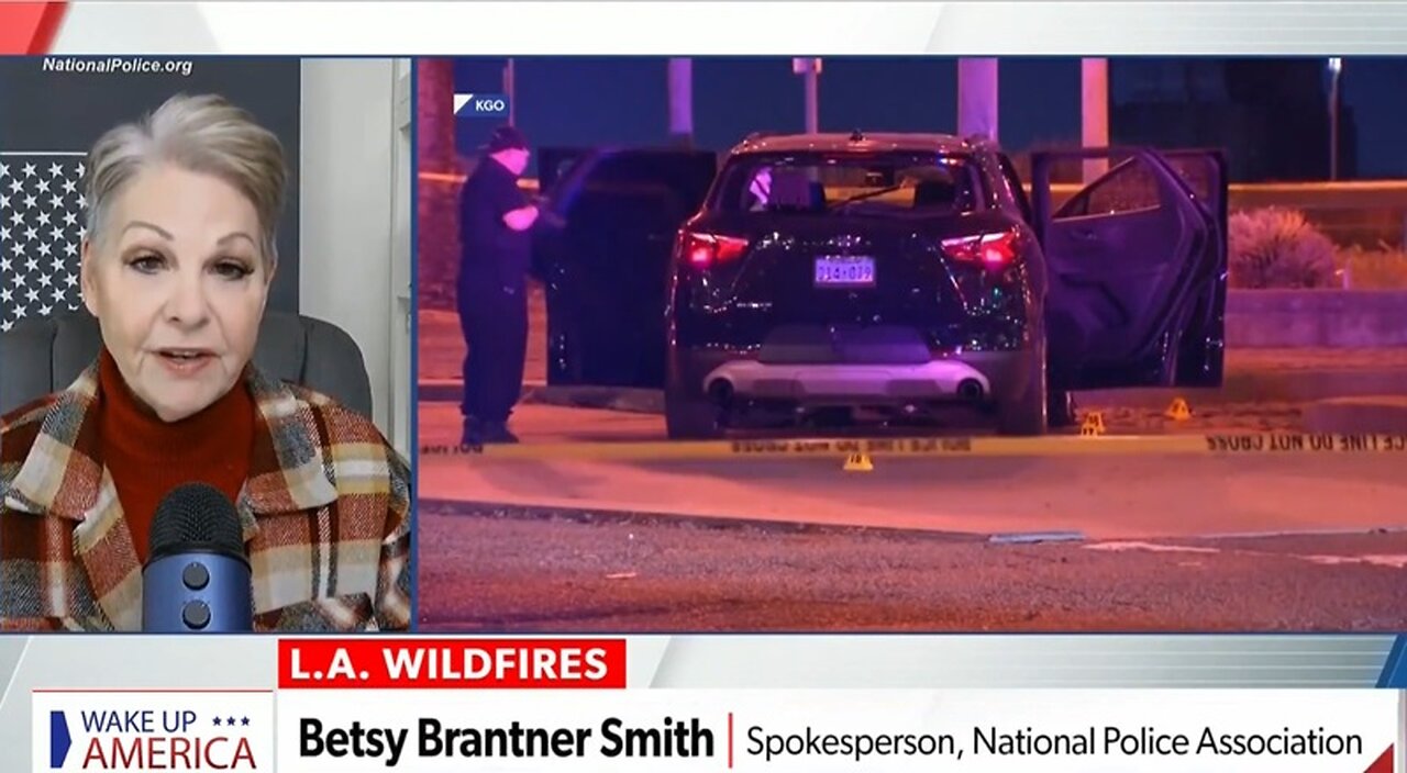 NPA spokesperson Sgt. Betsy Brantner Smith (Ret) joined Newsmax