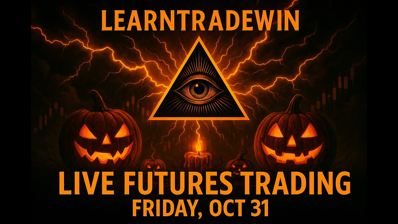 🔴 LTW | Live Futures Trading – Happy Halloween!