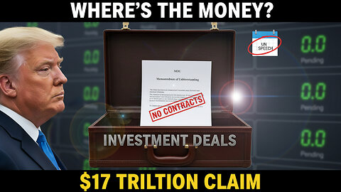 NEW EVIDENCE: Trump’s $17 Trillion Mystery Deepens