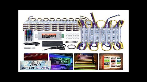 VEVOR 80PCS LED Storefront Lights 41 ft LED Module Lights 5050 SMD Review