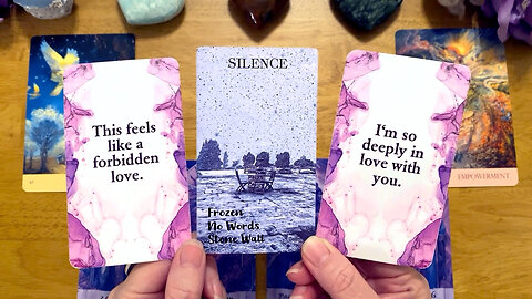 THIS PERSON IS CRAZY ABOUT YOU BUT THIS IS A FORBIDDEN LOVE... THIS IS WHY THEY'RE SILENT 💖