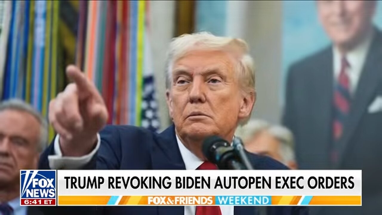 Trump aims to revoke Biden-era pardons signed ‘illegally’ with autopen