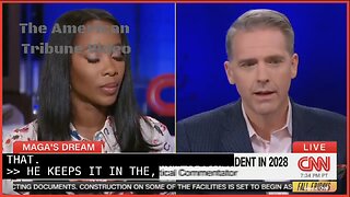 WATCH: CNN Host Has Total Meltdown Over Trump's "Trump 2028" Jokes