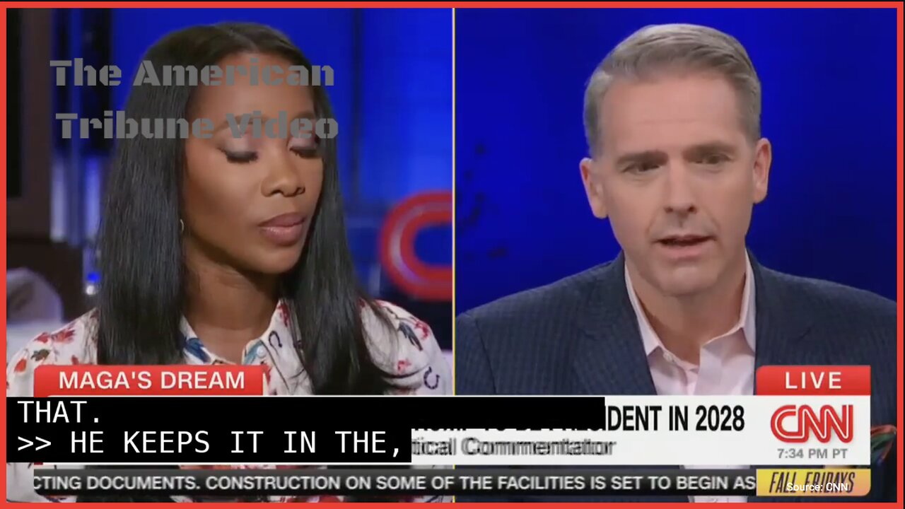 WATCH: CNN Host Has Total Meltdown Over Trump's "Trump 2028" Jokes