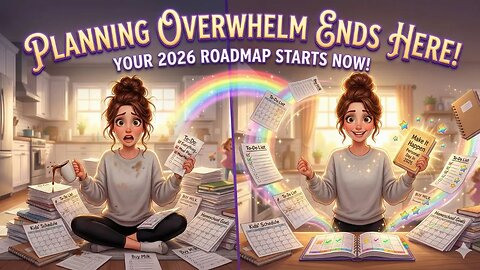 Planning Overwhelm Ends Here | Your 2026 Roadmap Starts Now