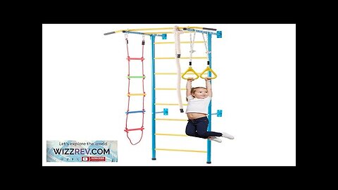 Wall Gym for Kids 5 in 1 Steel Indoor Kids Gym Review