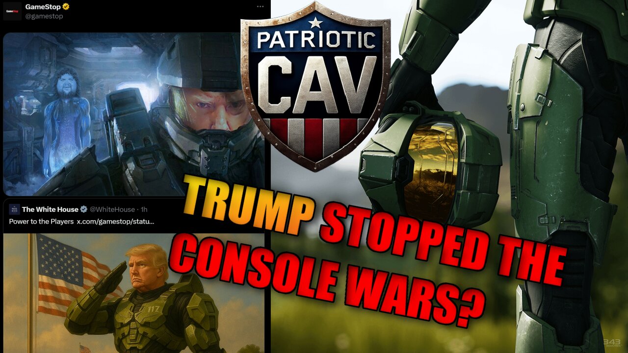Trump ENDS The Console Wars? | GameStop Memes with White House