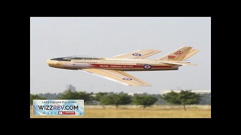 MinimumRC F-86 Sabre Golden Hawk 30mm EDF 3CH 1S 380mm Wingspan RC Review