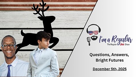 The Real Victims Of Somali Fraud + Bomber Caught? + Who Made America?: The Regular Joe Show LIVE