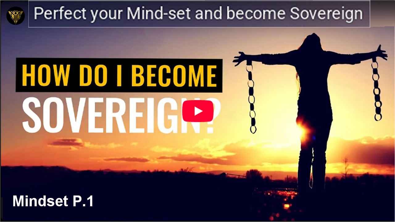 The Sovereign Project. Perfect your Mind-set and become Sovereign Part 1