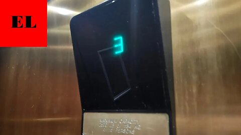 Brass Otis Hydraulic Elevator - General Francis Marion Hotel (Marion, VA)