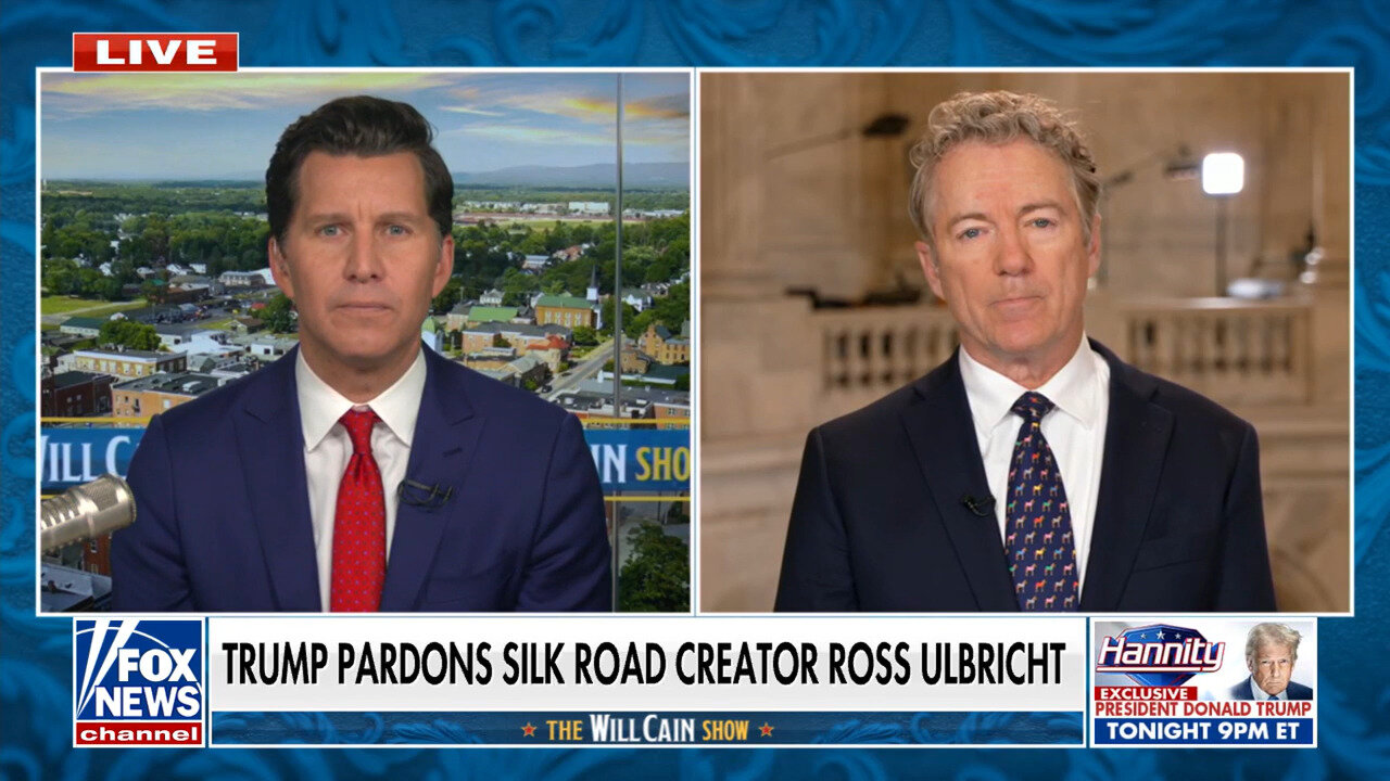 Sen. Rand Paul Praises Trump For Pardoning Ross Ulbricht: 'Thank You!'