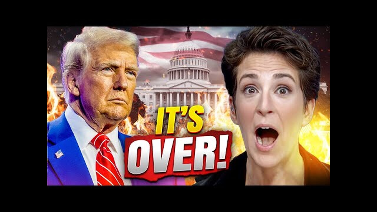 I CAN'T BELIEVE WHAT JUST HAPPENED TO RACHEL MADDOW!