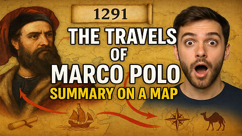 The Travels of Marco Polo - Summary on a Map🚨| Top Latest World Geopolitics Breaking News Headlines Updates Today🌍
