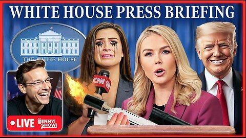 White House Press Briefing LIVE Right Now After Lib Media MELTDOWN Over Trump Speech!