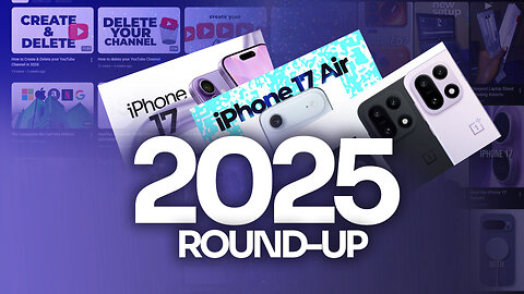 Every Tech Video I Posted in 2025