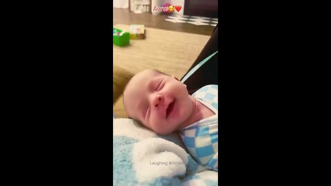 Newborns Laughing in sleep ❤️🥰