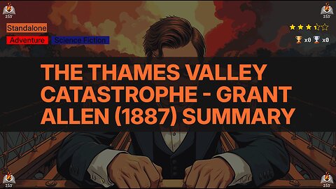 The Thames Valley Catastrophe - Grant Allen (1887) Summary - 3.44 ⭐️