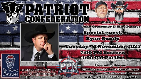 Patriot Confederation - Ryan Bundy Interview (November 4, 2025)