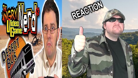 Desert Bus (Sega CD) - Angry Video Game Nerd (AVGN) - Reaction! (BBT)
