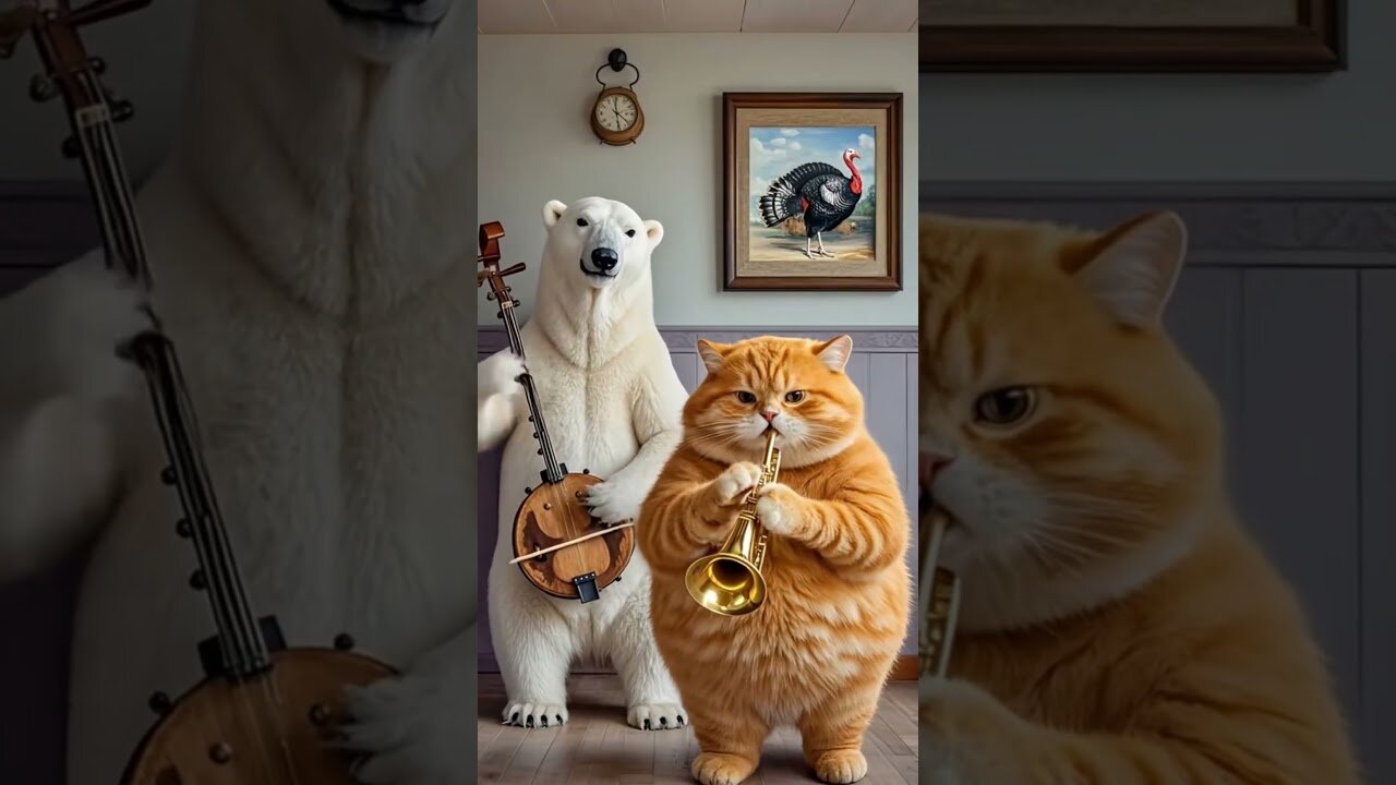 #shorts Cat Ai animated video Cat funny video