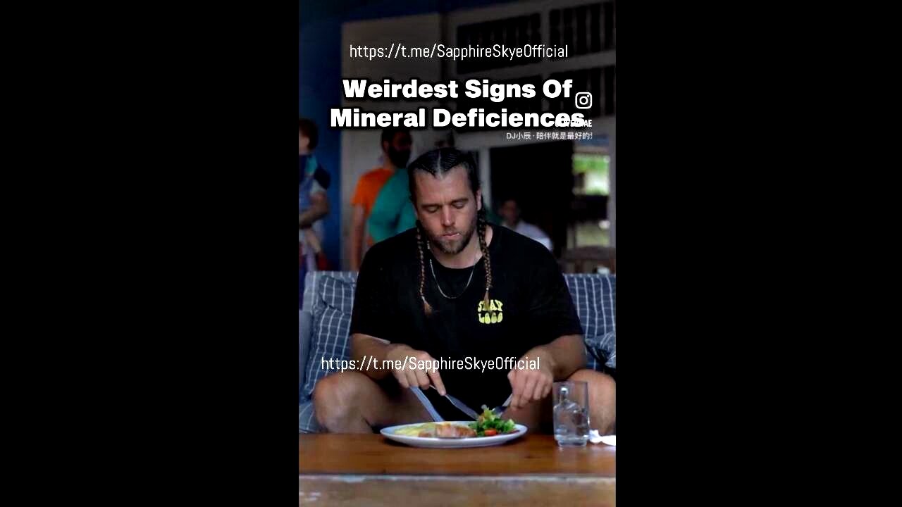 WEIRDEST SIGNS OF MINERAL DEFICIENCIES ~ By Banned Truth