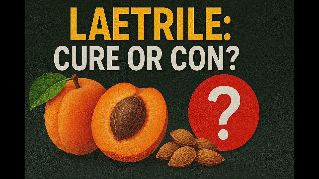 Why the FDA Banned Vitamin B-17: The Laetrile Story They Don't Want You Knowing