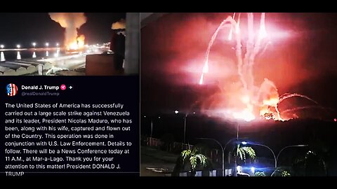 BREAKING NEWS-USA CAPTURE OF PRESIDENT MADURO- INDICTMENT IN NEW YORK WHAT HAPPENS NEXT?