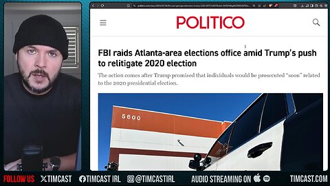 Trump FBI RAIDS GA Election Hub, Democrats FREAKING OUT| Tim Pool