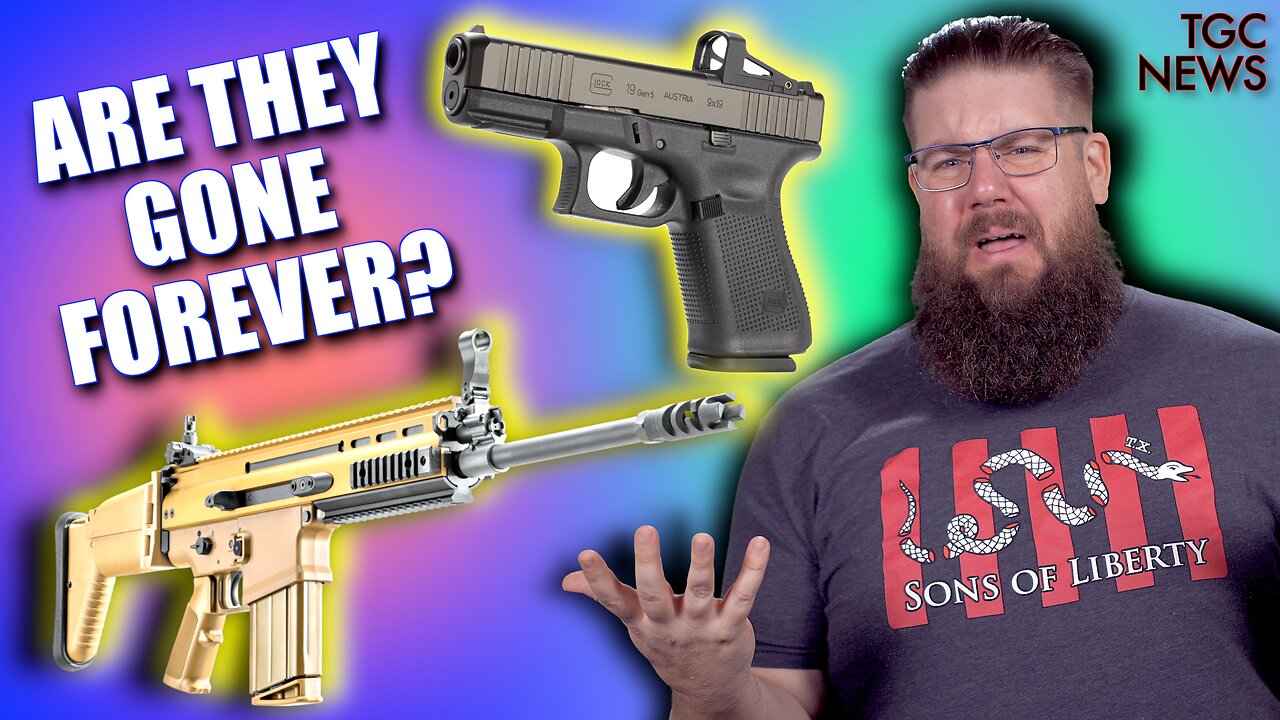 WHOA! A whole TON of new GUNS just released!