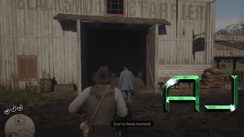 Red Dead Redemption 2 - Bank clerk quits his job
