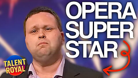The Moment Paul Potts STUNNED Britain with His Voice!