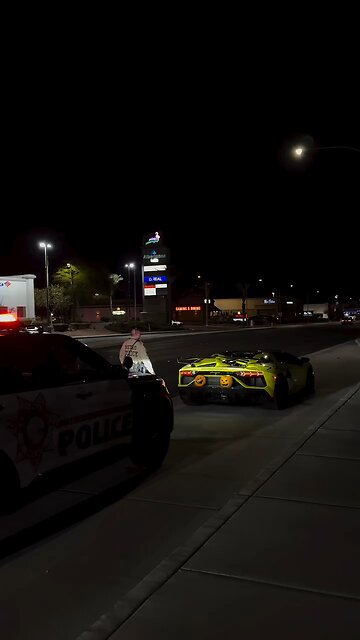 Yellow Lambo Heat 🔥 | Supercar Street Vibes