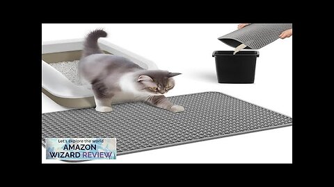 Cat Litter Mat Large 24"x15" Litter Trapping Mat Easy to Clean Review