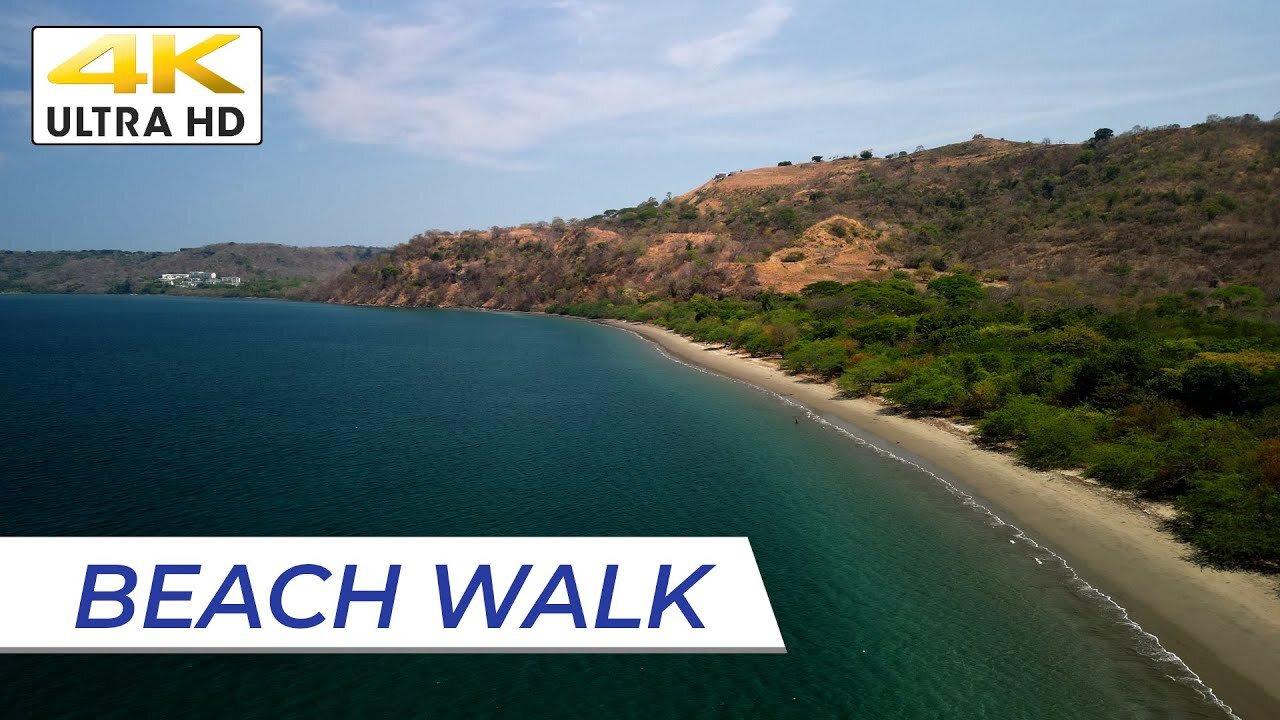 [4K] Virtual Walk PLAYA IGUANITA 🦎 Treadmill Scenery At Top Beach #virtualtour #walking