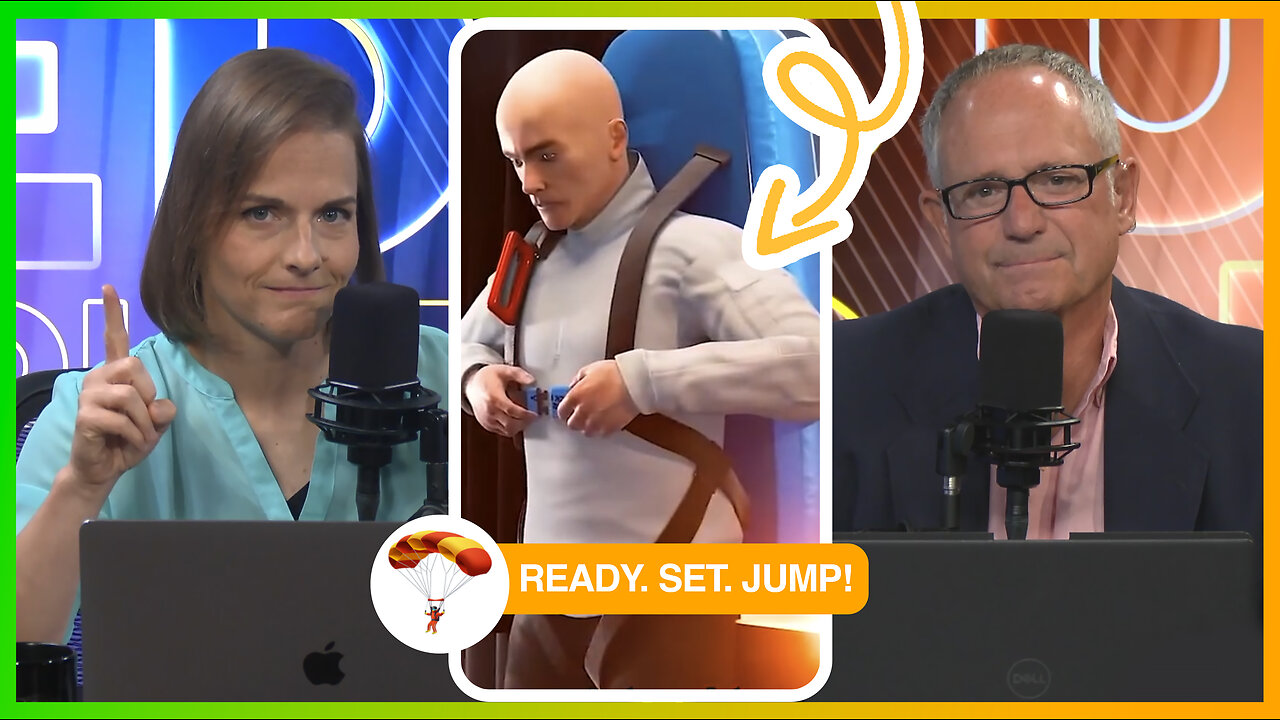 Ready. Set. Jump! New Parachute Allows You To Jump Out Of A Burning Building