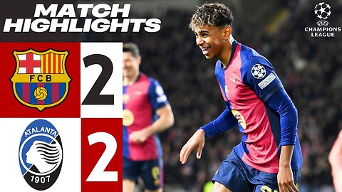 Barcelona vs Atalanta | HIGHLIGHTS Goals UCL 2025 | Lamine YAMAL Goal