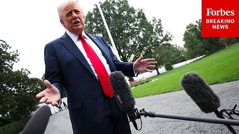 Trump Faces Reporters As Government Shutdown Looms Just Hours Away!