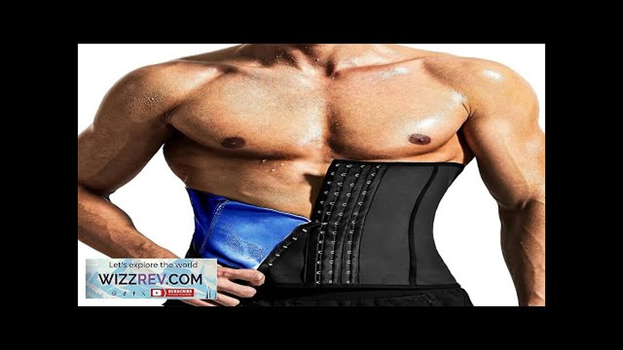 Men's Abdominal Belt Posture Corrector Back Support Prevent Injury Waist Belt Belly Review