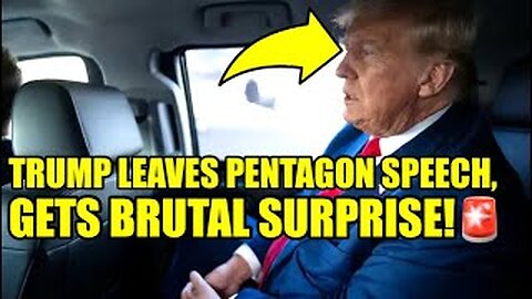 🚨Judge Drops BOMB On Trump As He EXITS PENTAGON SPEECH