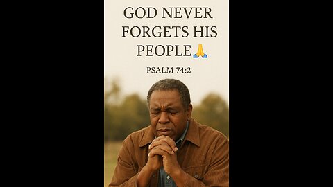 “God Never Forgets His People 🙏❤️”